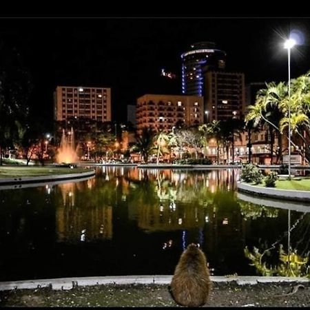 Ferienwohnung Apartamento Aconchegante Centro Águas de Lindóia Exterior foto