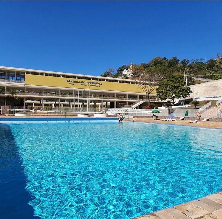 Ferienwohnung Apartamento Aconchegante Centro Águas de Lindóia Exterior foto